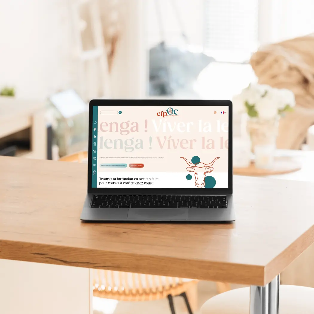 Mockup du site cfpoc